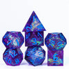 Glitter Paper Dice (Purple)