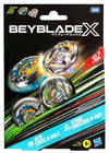 Beyblade X Bite Croc 3-60LF vs Sting Unicorn 4-60P Battle Tops Dual Pack