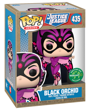 Funko Pop! Justice League - Black Orchid  (Walmart Earth Day Exclusive 2022) #435 - Sweets and Geeks