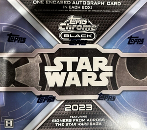 2023 Topps Star Wars Chrome Black Hobby Box - Sweets and Geeks