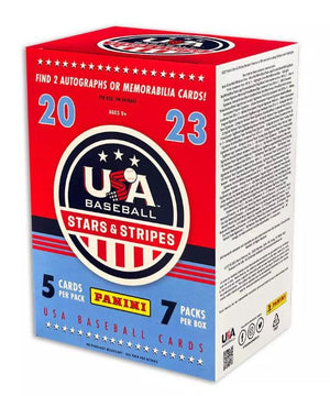 2023 Panini USA Stars & Stripes Baseball Blaster Box - Sweets and Geeks