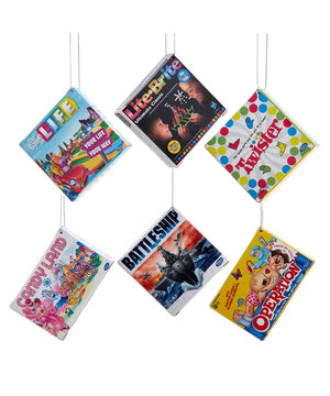 Hasbro Retro Board Game Assorted Ornaments - Sweets and Geeks