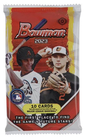 2023 Topps Bowman Baseball Hobby Pack - Sweets and Geeks