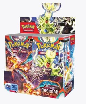 Scarlet & Violet Obsidian Flames Booster Box (Pre-Sell 8-7-23) - Sweets and Geeks