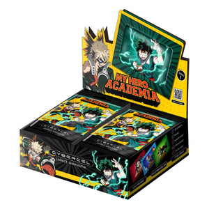 Cybercel My Hero Academia Trading Cards Series 1 Box - Sweets and Geeks