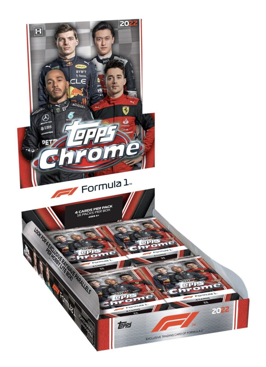 2022 Topps Formula 1 Racing Chrome Lite Hobby Box – Sweets and Geeks