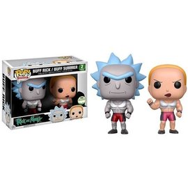 Funko Pop! Rick and Morty - Buff Rick / Buff Summer (2017 Spring Exclusive) - Sweets and Geeks