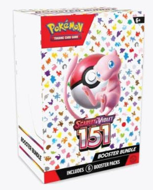 Scarlet & Violet 151 Booster Bundle (Pre-Sell 9-22-23) - Sweets and Geeks