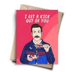 Funny Anniversary Card - Ted Lasso - Sweets and Geeks