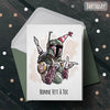 Star Wars "Bonne Fete" Funny Birthday Card