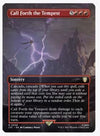 Call Forth the Tempest (Borderless) - Commander: The Lord of the Rings: Tales of Middle-earth - #0509