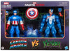 Marvel Gamerverse Captain America vs. Venom Action Figure 2-Pack
