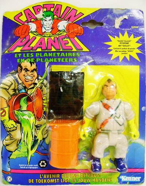 (DAMAGED BOX) Captain Planet - Sly Sludge™ Retro Action Figure - Sweets and Geeks