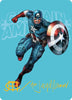 Captain America, Super-Soldier Art Card (Gold-Stamped Signature) - Art Series: Marvel Super Heroes - #21/45