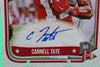 Carnell Tate 2024 Onyx Vintage Autographs #VACATA, Ohio State Buckeyes, autograph detail