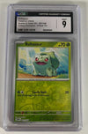 Bulbasaur - 001/165 (Reverse Cosmos Holo) (Costco Exclusive) - (Graded CGC 9)
