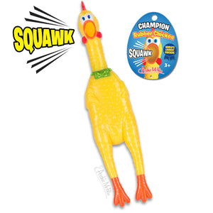 Champion Rubber Chicken - Sweets and Geeks