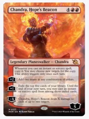 Chandra, Hope's Beacon (Borderless) - March of the Machine - #0321 - Sweets and Geeks