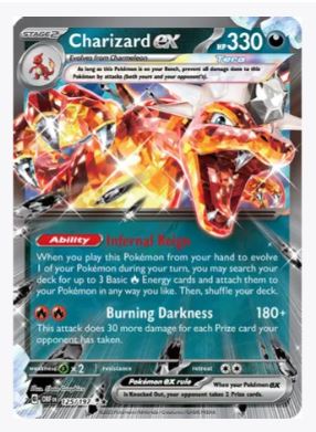 Charizard ex SV03: Obsidian Flames # 125/197 - Sweets and Geeks