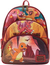 [Pre-Owned] Pokemon Charmander Evolution Triple Pocket Backpack (Wallet Included)