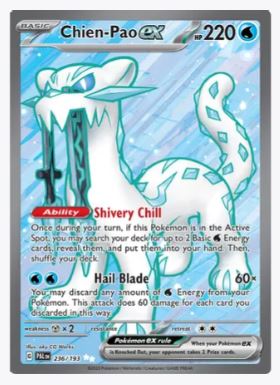 Chien-Pao ex (Full Art) SV02: Paldea Evolved # 236/193 - Sweets and Geeks