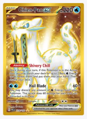 Chien-Pao ex (Hyper Rare) SV02: Paldea Evolved # 274/193 - Sweets and Geeks