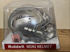 Chris Olave signed Ohio State Buckeyes silver Riddell mini helmet with number 2 inscription in display packaging