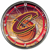 Cleveland Cavaliers Chrome Wall Clock