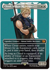 Cloud, Midgar Mercenary (Borderless) (Foil) - Final Fantasy - #0375