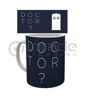 Doctor Who Question Mark Mug - Sweets and Geeks