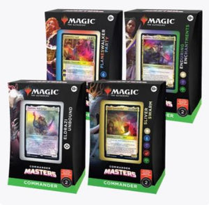 Commander Masters Commander Decks [Set of 4] (Pre-Sell 8-4-23) - Sweets and Geeks