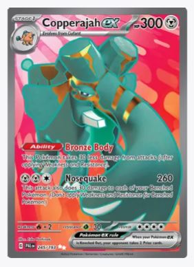 Copperajah ex (Full Art) SV02: Paldea Evolved # 245/193 - Sweets and Geeks
