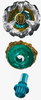 Beyblade X Single Top Booster Cowl Sphinx 9-80GN Defense Type