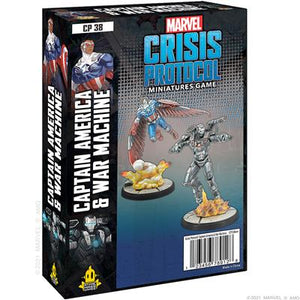 Marvel: Crisis Protocol - Captain America & War Machine - Sweets and Geeks