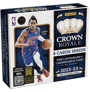 2022/23 Panini Crown Royale Basketball Hobby Box - Sweets and Geeks