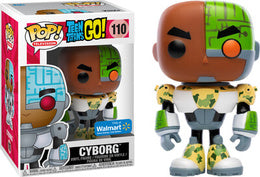 Funko Pop! Television: Teen Titans Go! - Cyborg (Walmart Exclusive) #110 - Sweets and Geeks