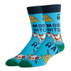 Mooo Bitch - Men's Funny Cotton Crew Socks