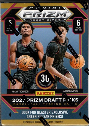 2023/24 Panini Prizm Draft Picks Collegiate Basketball Blaster Box - Sweets and Geeks