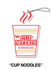 Cup Noodles - Air Freshener - Sweets and Geeks