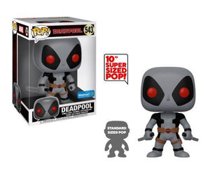 Funko Pop: Deadpool - Deadpool (Two Swords) (Gray) (10-Inch) (Walmart Exclusive) #543 - Sweets and Geeks