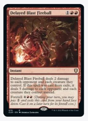 Delayed Blast Fireball - Commander Legends: Battle for Baldur's Gate