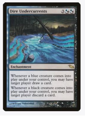 Dire Undercurrents - Shadowmoor - #159/301 - Sweets and Geeks