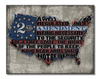 2nd Amendment Nation Tin Sign