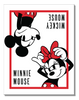 Mickey and Minne Names Metal Sign - Sweets and Geeks