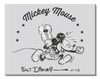 Mickey Guitar Metal Sign - Sweets and Geeks