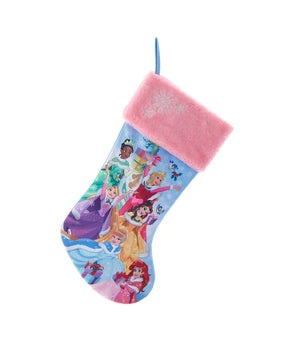 Disney Princess With Embroidered Cuff Stocking - Sweets and Geeks