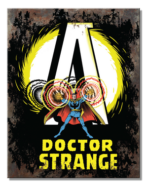 Doctor Strange A Metal Sign - Sweets and Geeks