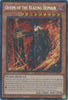 Queen of the Blazing Domain (Prismatic Secret Rare) - 2025 Mega-Pack MP25-EN147