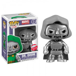 Funko POP! Heroes: Marvel Universe - Dr. Doom (Black & White) (Fugitive Toys) #17 - Sweets and Geeks