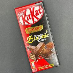 Kit Kat Dark Chocolate Brownie - Sweets and Geeks